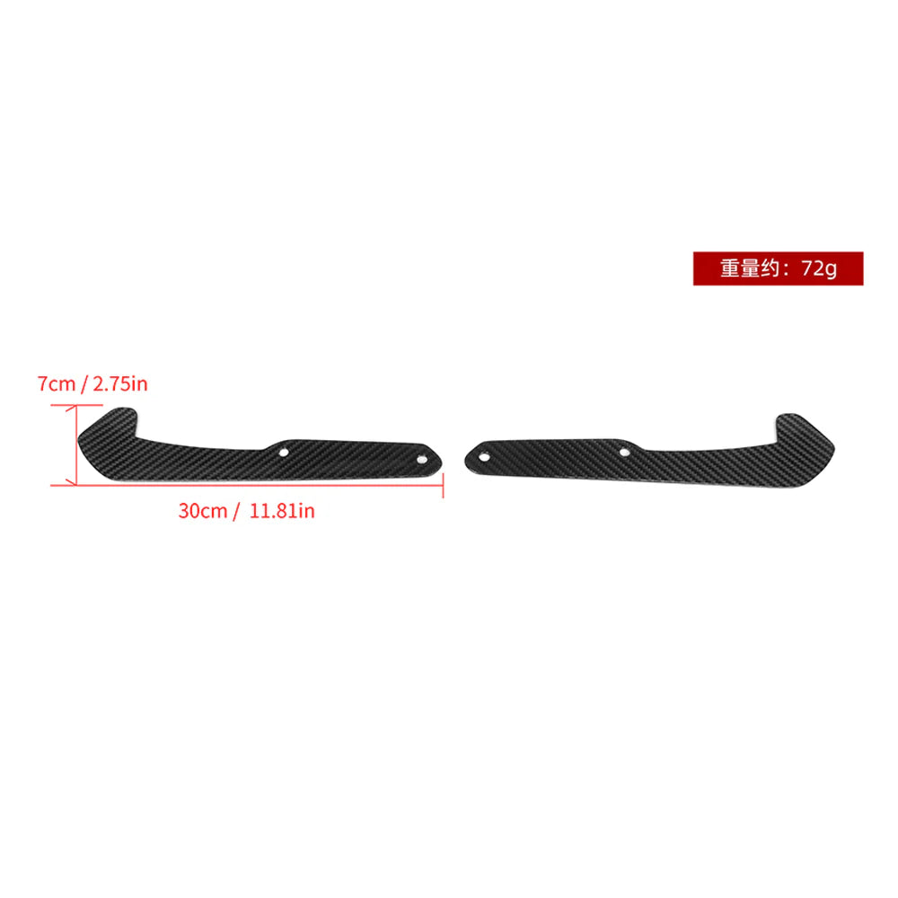 SOOQOO M3 G80 Carbon Fiber Front Mud Flaps