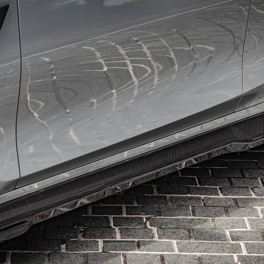 SOOQOO M3 G80 G81 Carbon Fiber Side Skirt