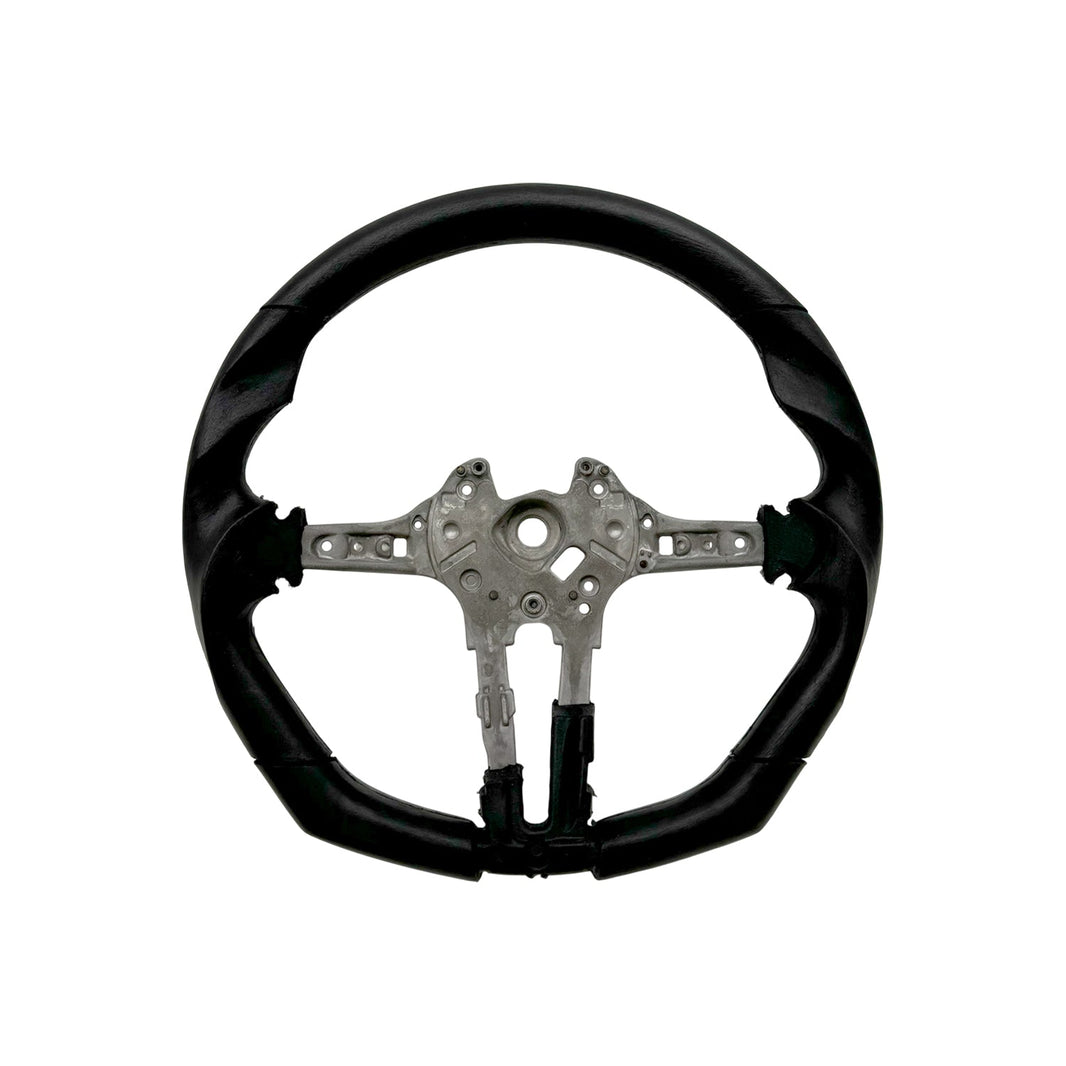 APPROVED USED Genuine BMW OEM F Series 1-4 Series RAW Flat Bottom Steering Wheel