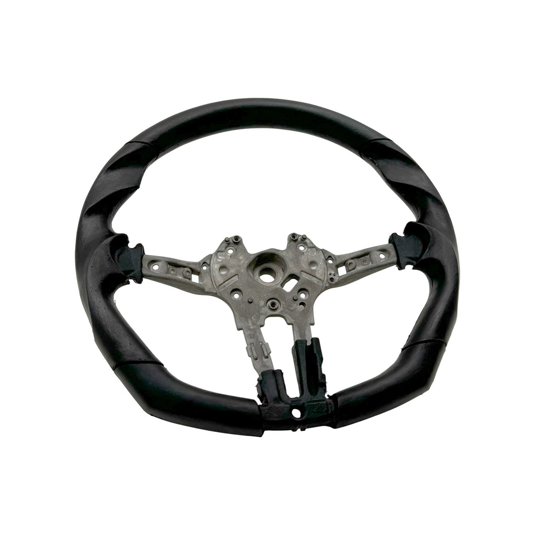 APPROVED USED Genuine BMW OEM F Series 1-4 Series RAW Flat Bottom Steering Wheel