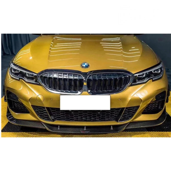 TK Style Carbon Fiber Front Lip for G20 BMW 330i M340i 3 Series