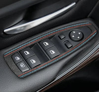 ALCANTARA / CARBON FIBER LEATHER DOOR INTERIOR TRIM FOR F20 / F22 / F23 / F30 / F32 / F34 / F36 BMW 2 / 3 / 4 SERIES