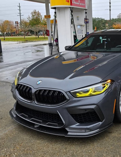 BMW Carbon dry Carbon Fibre M8 F91 F92 F92 front bumper inlay