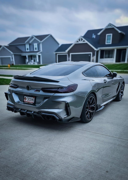 DRY CARBON FIBER PSM HIGH KICK STYLE REAR SPOILER FOR G15 G16 / F92 F93 BMW M8 / M850I / 840I / 840d SooQoo