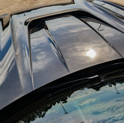 BMW Carbon hood double layered in and out dry Carbon Fibre M8 F91 F92 F92 G14 G15 G16 840d 840i M850i