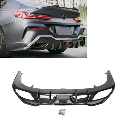 CARBON FIBER AERO STYLE DIFFUSER FOR G14 / G15 / G16 BMW M850I / 840I
