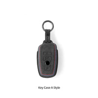 ALCANTARA KEY CASE / KEYCHAIN FOR E90 / E92 / F22 / F30 / F32 / F10 / G20 / G22 / G42 BMW 2 / 3 / 4 / 5 / 6 / 7 / 8 SERIES