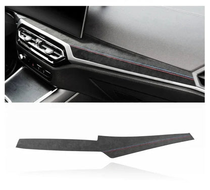 ALCANTARA / CARBON FIBER LEATHER DASH TRIM FOR G20 / G22 / G23 / G28 / G42 / G80 / G82 BMW 2 / 3 / 4 SERIES