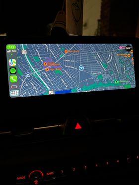 Toyota Supra MK5 Apple CarPlay Fullscreen