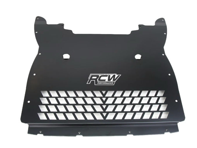 BMW M8 F91 F92 F93 oil cooler under carriage cover