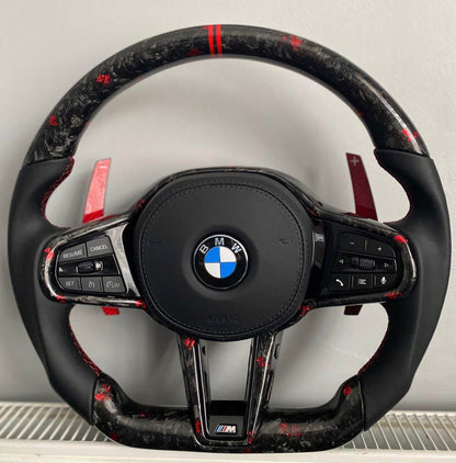 BMW Custom LCI Steering Wheel For BMW G14 G15 G16 F90 F92 F93 840i 840d M850i M8