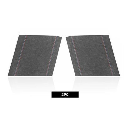 ALCANTARA / CARBON FIBER LEATHER B PILLAR COVER TRIM FOR F10 / F18 BMW 5 SERIES