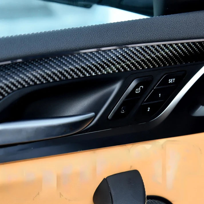 6/PC CARBON FIBER INTERIOR TRIM FOR G01 / G02 / F97 / F98 BMW X3 / X4 / X3M / X4M