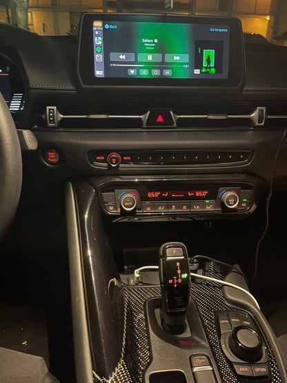 Toyota Supra MK5 Apple CarPlay Fullscreen