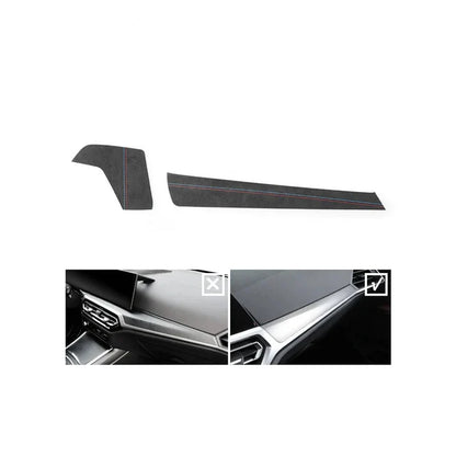 ALCANTARA / CARBON FIBER LEATHER DASH TRIM FOR G20 / G22 / G23 / G28 / G42 / G80 / G82 BMW 2 / 3 / 4 SERIES