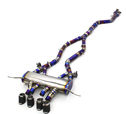 RCWPerformance Titanium / Stainless Valved M Performance Exhaust for G80 / G82 BMW M3 M4