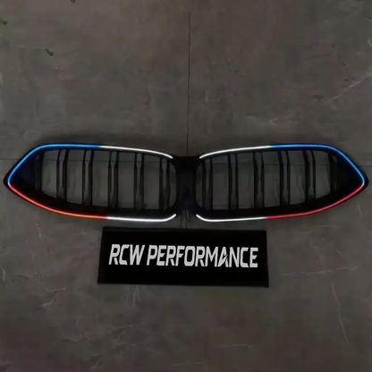 Suitable for LED lighting grille with lamps on the front grille of BMW 19-25 8 Series G14 G15 G16 M8 models