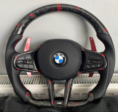 BMW Custom LCI Steering Wheel For BMW G14 G15 G16 F90 F92 F93 840i 840d M850i M8