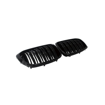 ABS GLOSS BLACK DOUBLE SLAT GRILLE FOR G01 / G02 BMW X3 / X4 SERIES