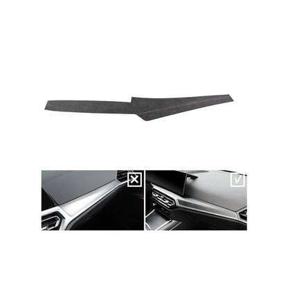 ALCANTARA / CARBON FIBER LEATHER DASH TRIM FOR G20 / G22 / G23 / G28 / G42 / G80 / G82 BMW 2 / 3 / 4 SERIES
