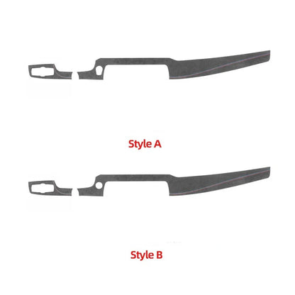 ALCANTARA / CARBON FIBER LEATHER DASH COVER TRIM FOR F10 / F18 BMW 5 SERIES