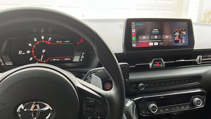 Toyota Supra MK5 Apple CarPlay Fullscreen