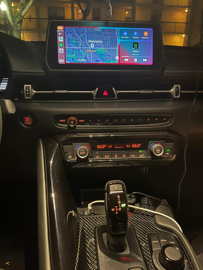 Toyota Supra MK5 Apple CarPlay Fullscreen