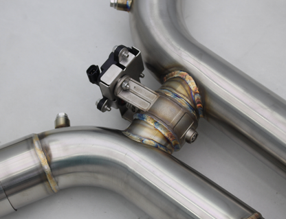 BMW Akrapovic Styled exhaust system for M8 M5 F90 F91 F92 F93 stainless with Carbon Tips