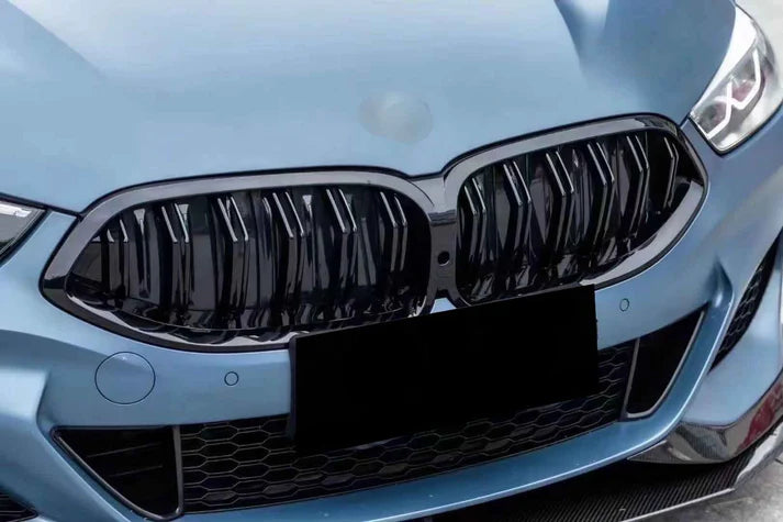 ABS GLOSS BLACK DOUBLE SLAT GRILLE FOR G14 / G15 / G16 BMW M850I / 840I