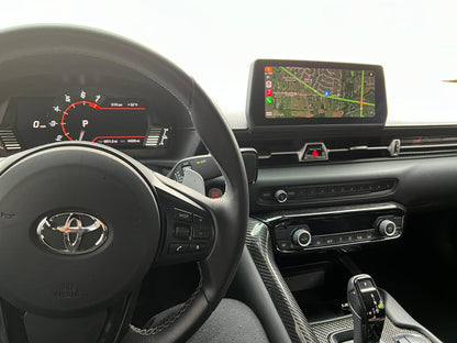 Toyota Supra MK5 Apple CarPlay Fullscreen