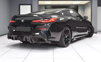 BMW G14 G15 G15 840i 840d M850i Gloss Black Diffuser side skirts front lip