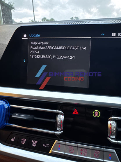 Navigation Region Change for BMW MGU iDrive 7 / 8