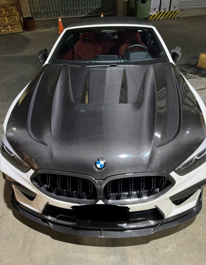 BMW Carbon hood double layered in and out dry Carbon Fibre M8 F91 F92 F92 G14 G15 G16 840d 840i M850i