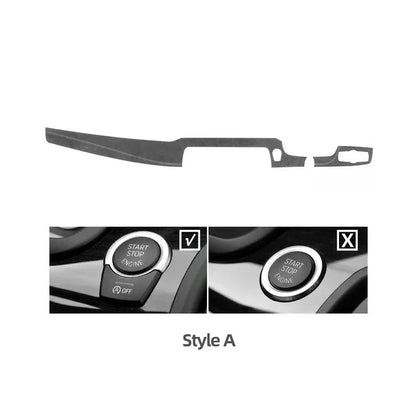 ALCANTARA / CARBON FIBER LEATHER DASH COVER TRIM FOR F10 / F18 BMW 5 SERIES