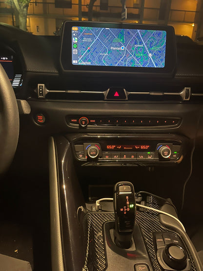 Toyota Supra MK5 Apple CarPlay Fullscreen