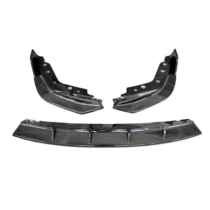 FD Style Carbon Fiber Look ABS Plastic Front Lip For G20 / G28 BMW 3 Series 330i M340i