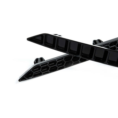Acexxon BMW M3/M4 Rear Reflector Inserts in Gloss Black (G80/G82/G83)