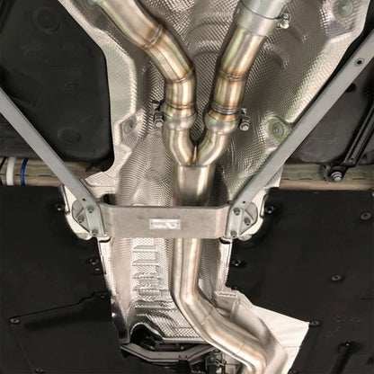 Active Autowerke BMW F87 M2 Competition Exhaust Single Midpipe (Non Resonated)