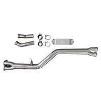Active Autowerke BMW F87 M2 Competition Exhaust Single Midpipe (Non Resonated)