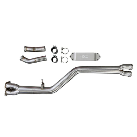 Active Autowerke BMW F87 M2 Competition Exhaust Single Midpipe (Non Resonated)