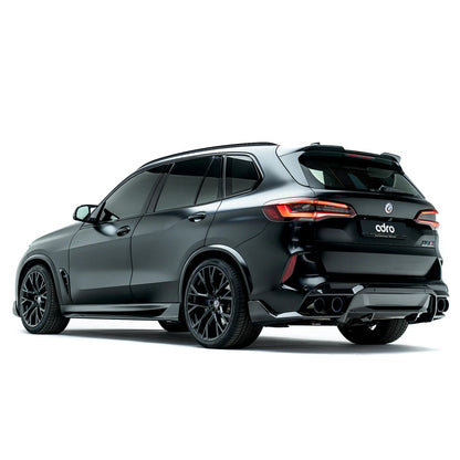 Adro Inc BMW F95 X5M Gloss Carbon Fibre Rear Diffuser
