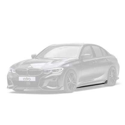 Adro Inc BMW G20/G21 M340i & M340d Gloss Carbon Fibre Side Skirts