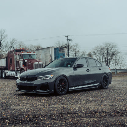 Adro Inc BMW G20/G21 M340i & M340d Gloss Carbon Fibre Front Splitter (Pre-LCI)