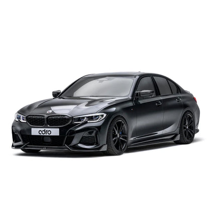 Adro Inc BMW G20/G21 M340i & M340d Gloss Carbon Fibre Front Splitter (Pre-LCI)
