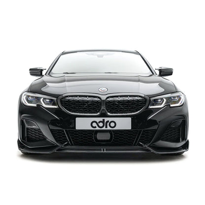 Adro Inc BMW G20/G21 M340i & M340d Gloss Carbon Fibre Front Splitter (Pre-LCI)