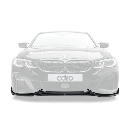 Adro Inc BMW G20/G21 M340i & M340d Gloss Carbon Fibre Front Splitter (Pre-LCI)