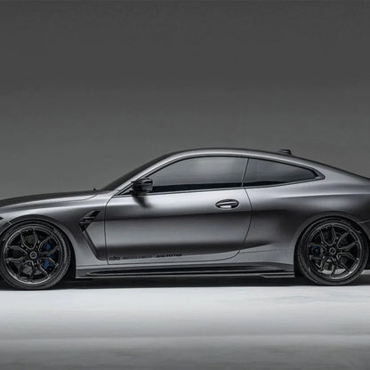 Adro Inc BMW G80, G81 M3 & G82, G83 M4 Full Length Side Skirts In Pre Preg Carbon Fibre