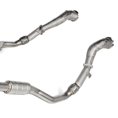 Akrapovic Audi C8 Stainless Steel Downpipe & Link Pipe (RS6 Avant & RS7 Sportback)