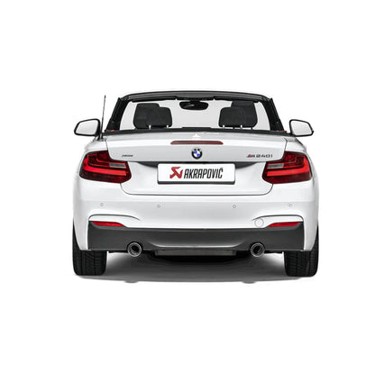 Akrapovic BMW F22 & F23 M240i Cat Back Exhaust System (Evolution Line In Stainless Steel)