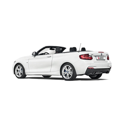 Akrapovic BMW F22 & F23 M240i Cat Back Exhaust System (Evolution Line In Stainless Steel)